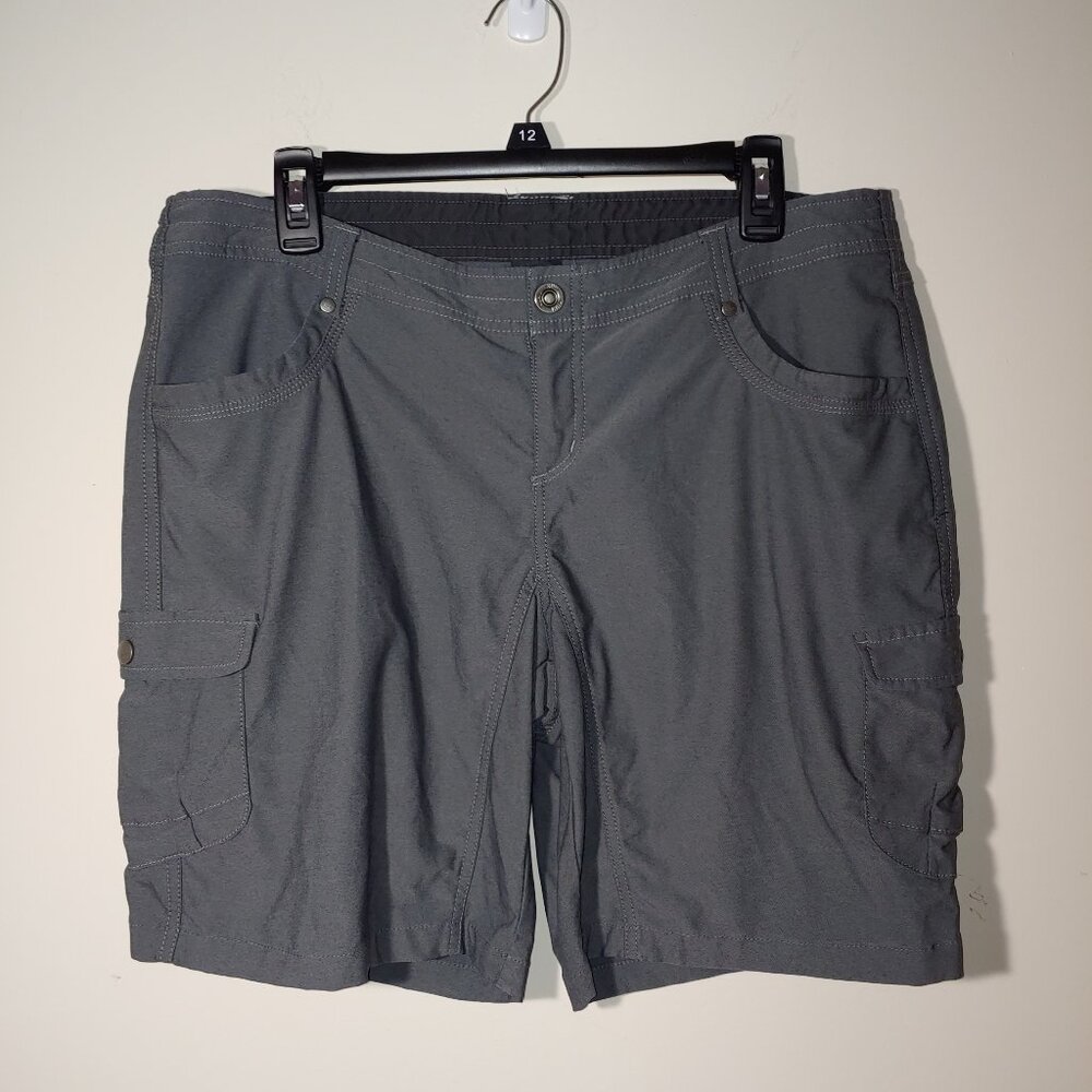 Kuhl Born In The Mountains Cargo Shorts Size 14 Grey